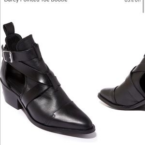 Allsaints Darcy Pointed Toe Booties